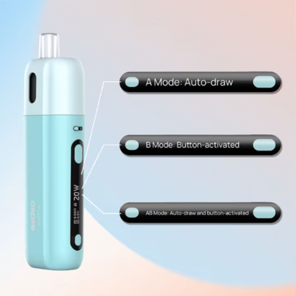 Aspire Fluffi 酪梨妹妹 (8) Aspire Fluffi 酪梨妹妹主機 酪梨寶寶主機 英國主機 斯萊克主機 小蠻牛主機 香氛天堂 蒸氣樂園 潮流商城 電子煙 蒸氣店