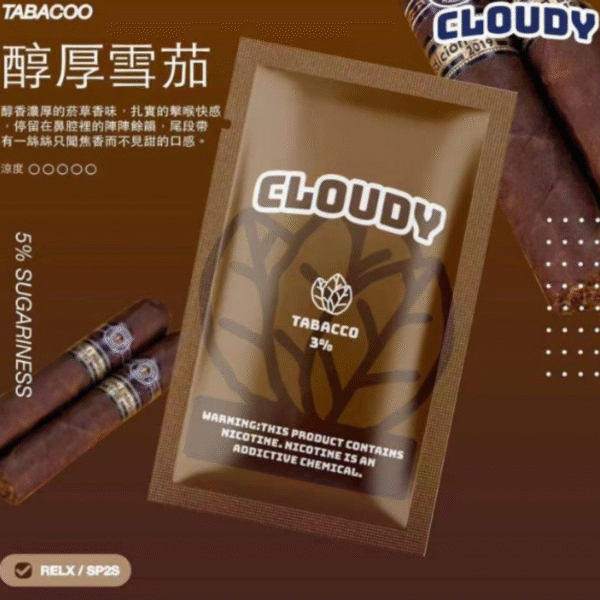 CLOUDY煙彈 (8) 通用彈 Relx/sp2煙彈/Relx煙彈/Sp2s/sp2s煙彈/INSTAR/NT ONE/QNGTI/黑客/黑武士/CYONE/cloudy煙彈 蒸氣店 蒸氣孤兒院 蒸氣世代