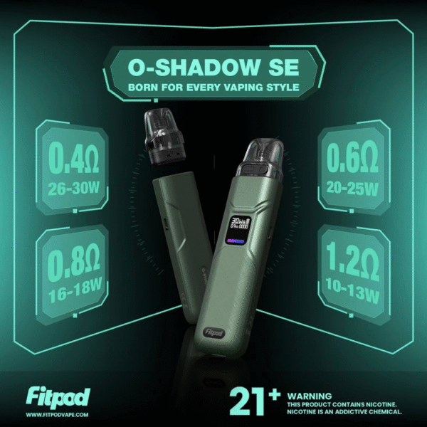 FITPOD O-SHADOW SE 小煙主機 O-SHADOW主機 O-SHADOW SE主機 電子煙主機 小煙主機 蒸氣孤兒院 蒸氣店 潮流商城