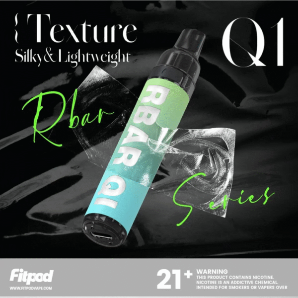 Fitpod RBAR Q1 一次性可重複注油主機 (5) Fitpod RBAR Q1可重復注油一次性 Q1主機 一次性主機 一次性電子煙 電子菸 拋棄式電子煙 Q1電子煙 蒸氣店 蒸氣賣場 蒸氣部落 蒸氣對決